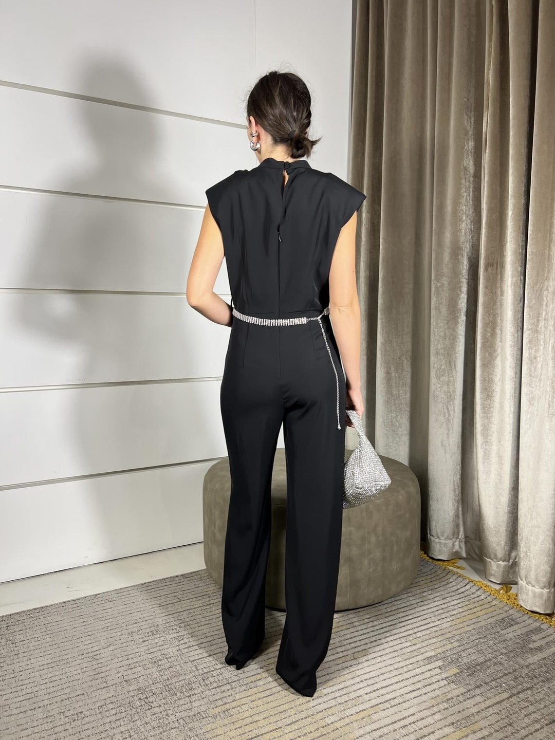 tuta scollo a gronda nera YFS-P001NERO HAVE ONE