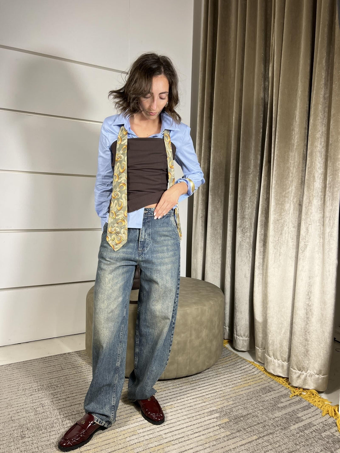JEANS LAVAGGIO AL THE ELSA-BLUUNICA TENSIONE IN