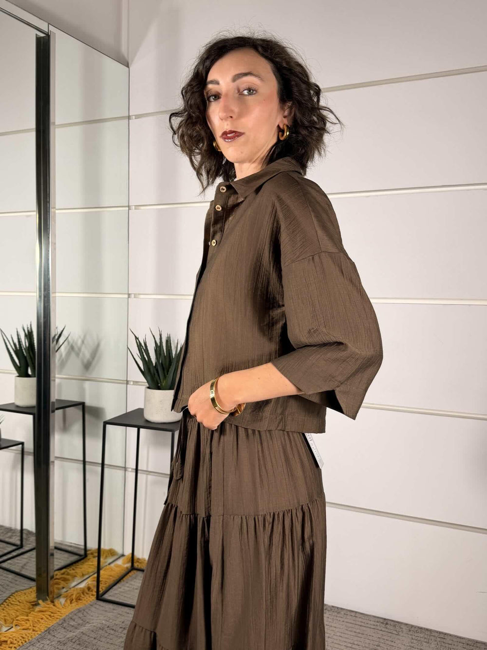 camicia crop  moro 10801MORO SUSY MIX