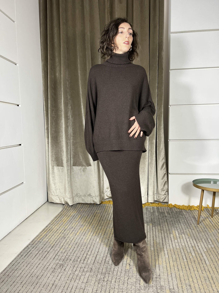 gonna in maglia moro G30258861880 IMPERIAL