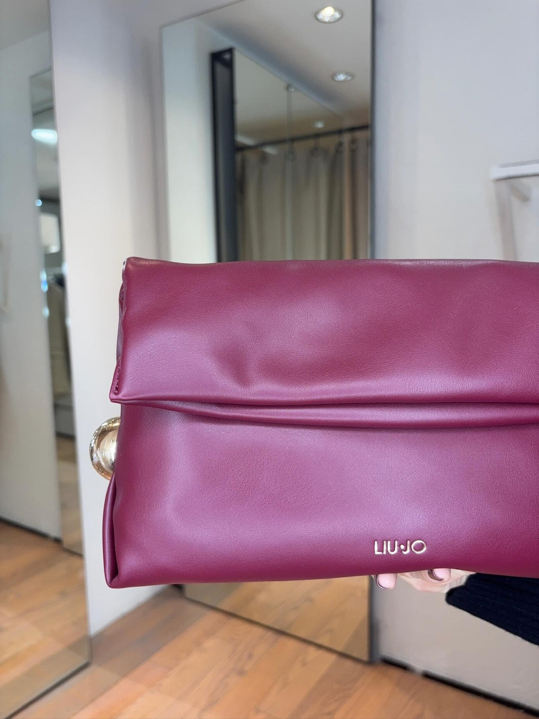 borsa a spalla vino AF5097E007791726 LIU JO ACCESSORIES