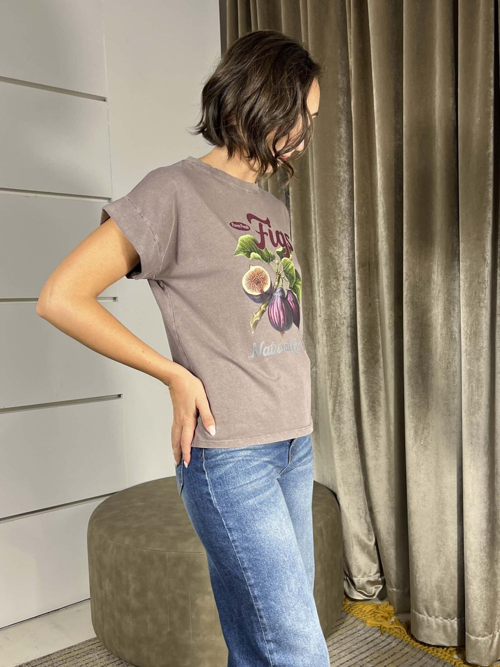T-SHIRT MORO CON STAMPA FICHI 217MAMORO SUSY MIX