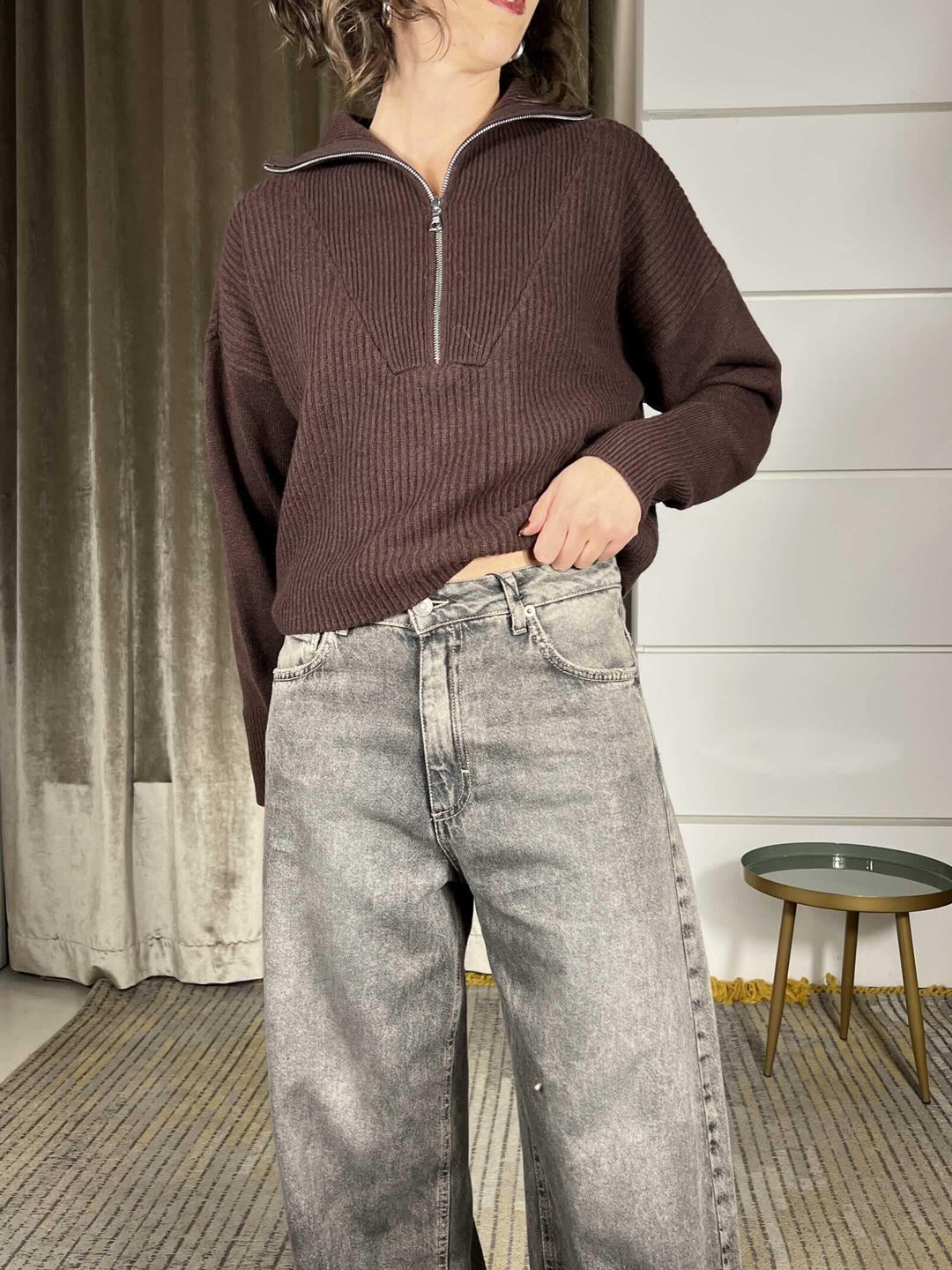 jeans lavaggio al the baggy WITHOUT-NOIRNERO TENSIONE IN