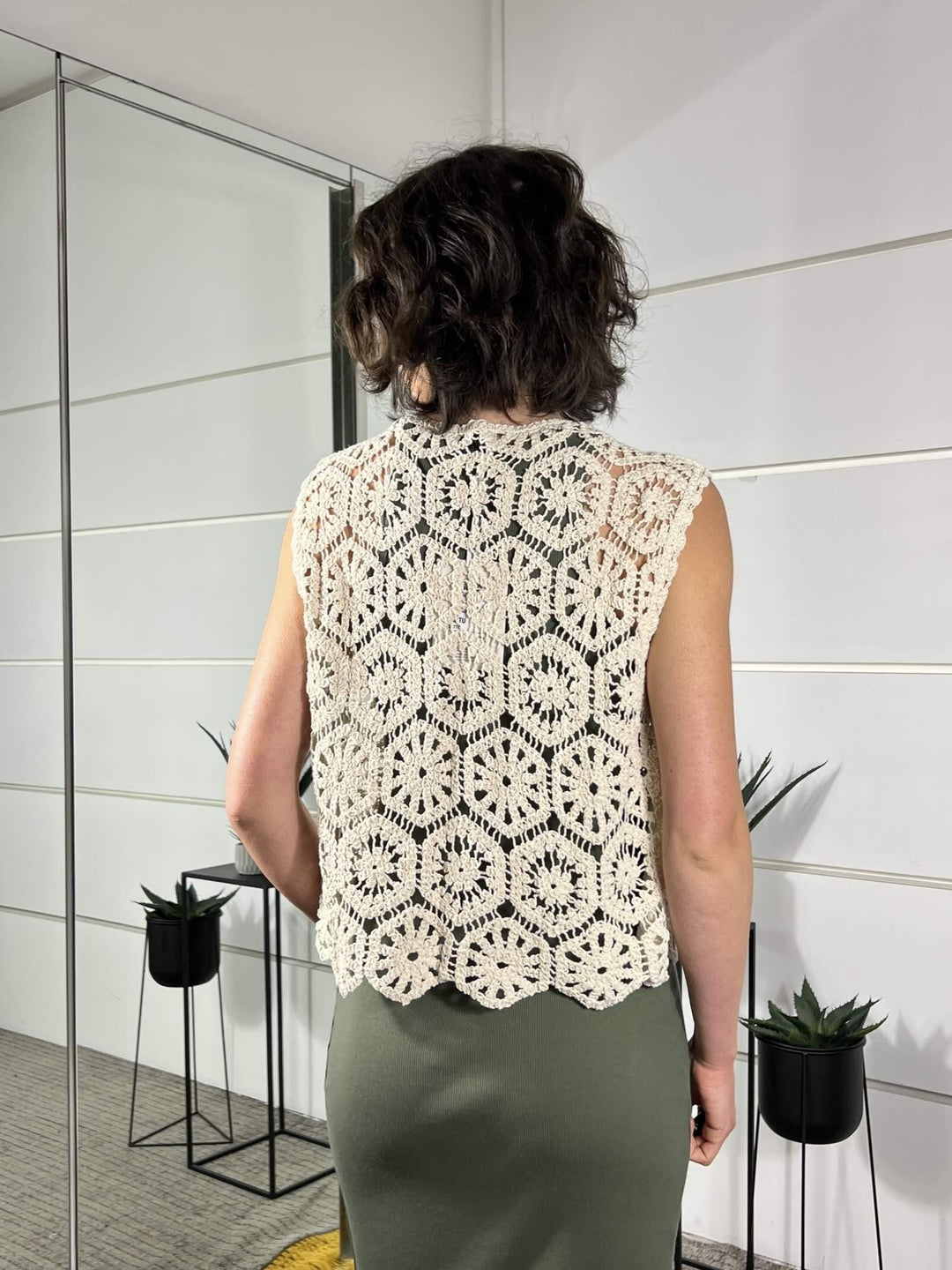 gilet crochetlatte 2638017LATTE SUSY MIX
