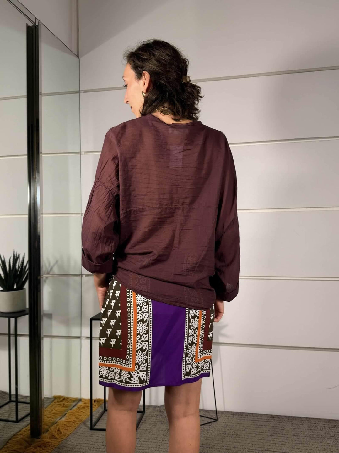 camicia rosso india in mussola 3020ROSSO INDIA SPICY CAFE