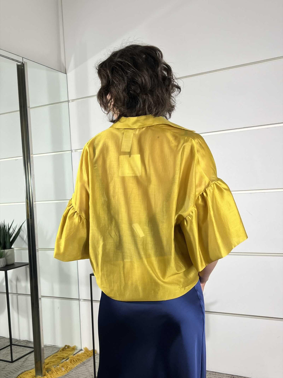 camicia in voile manica corta mimosa TAB1858MIMOSA 23/1 VICOLO