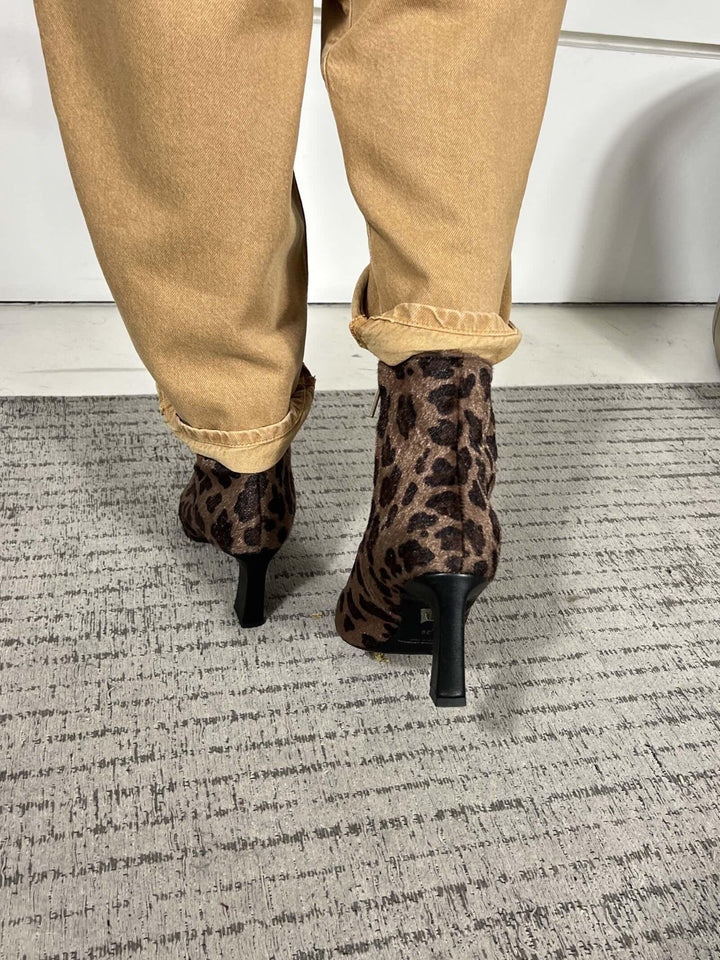 stivaletto in eco cavallino maculato marrone e nocciola NIGI6408 CARLA G. SCARPE