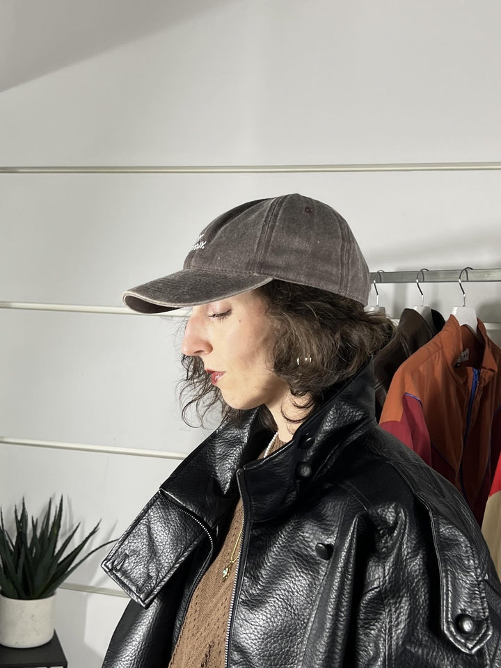 cappello con scritta not today CAPP26SF1MARRONE TWO WAY