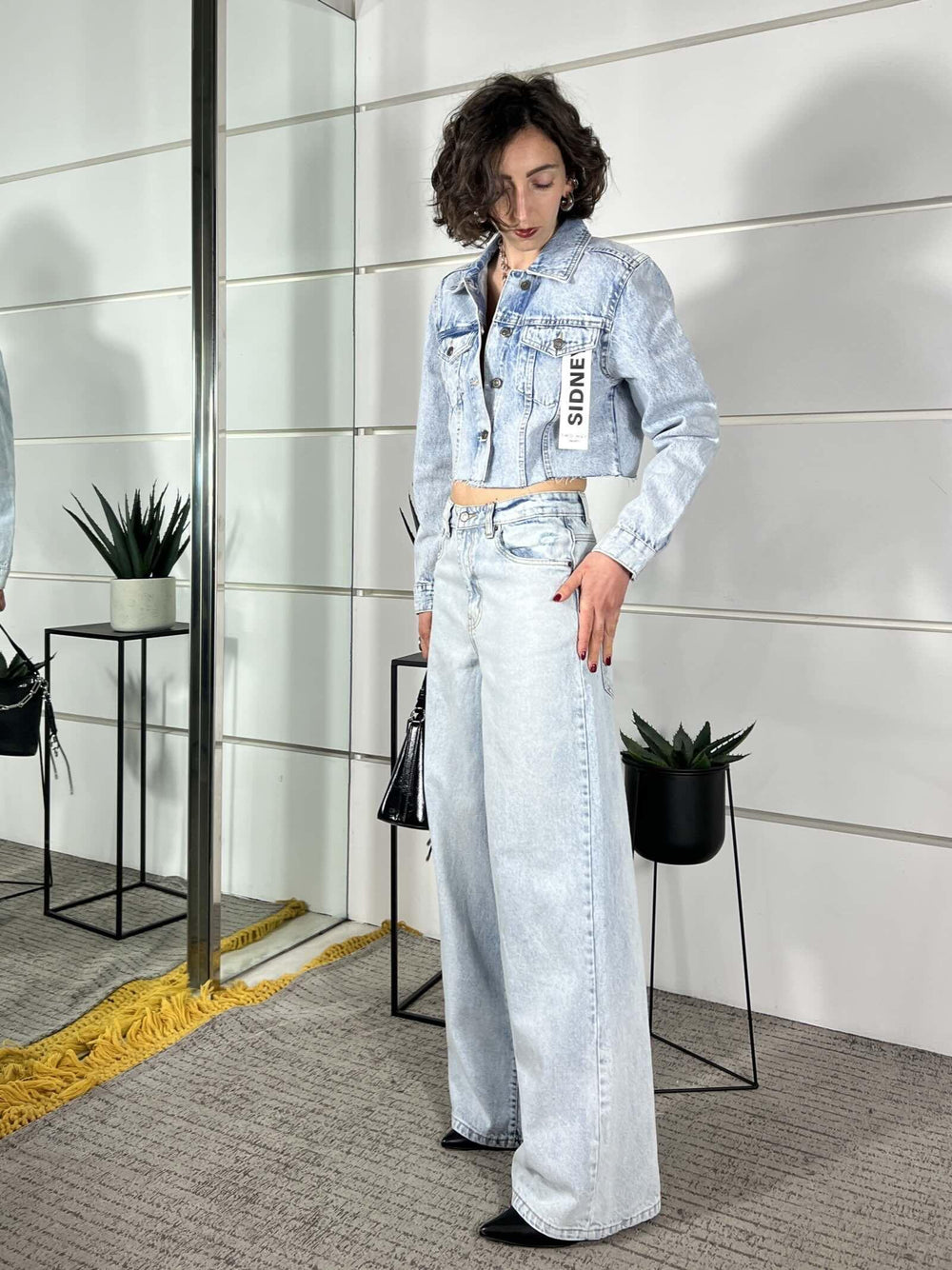 jeans loose fit light blue BOSTONLIGHT BLUE TWO WAY